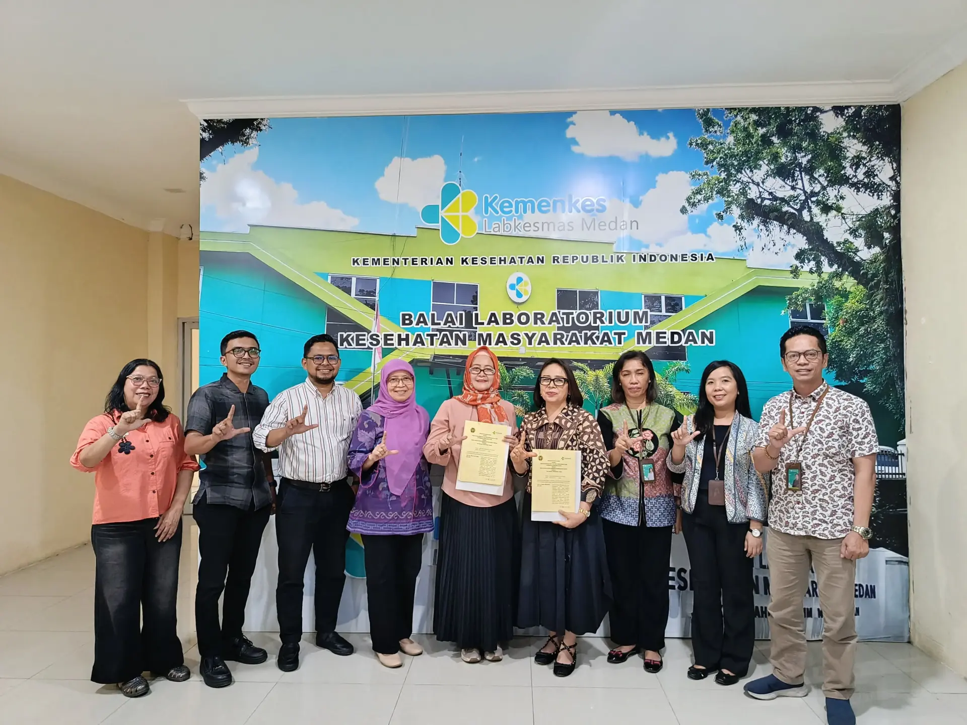 FMIPA USU Pererat Sinergi dengan Balai Labkesmas Medan Melalui Kunjungan Kerjasama Strategis